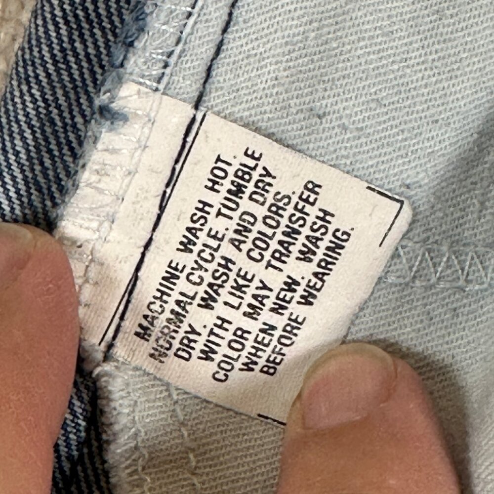 Vintage Levi's 509 Orange Tab Jeans Made in USA Mens 32x29 Relaxed Fit - Picture 9 of 10